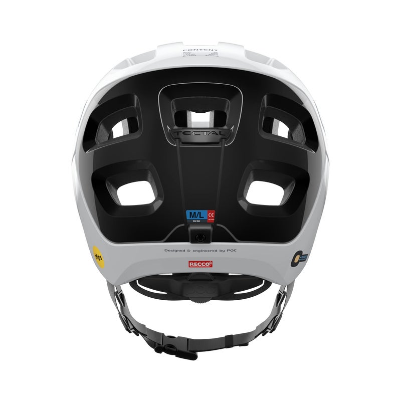 بوك POC Tectal Race MIPS - خوذة دراجة إندورو المتقدمة والدراجة الجبلية بالكامل مع تعزيز اختراق الأراميد ونظام تعديل الحجم خفيف الوزن وحماية MIPS - Image 4
